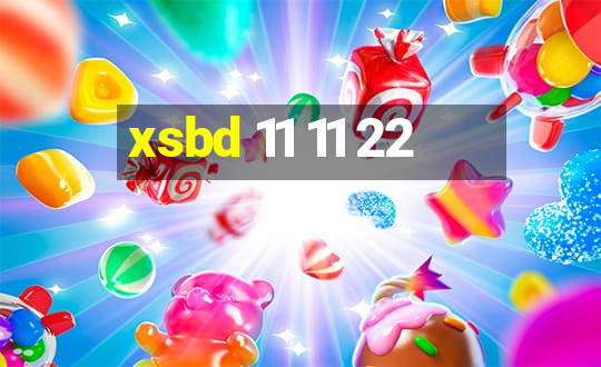 xsbd 11 11 22