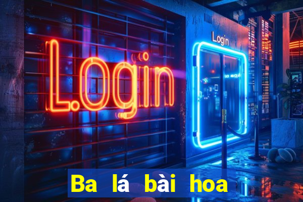 Ba lá bài hoa vàng của Bole