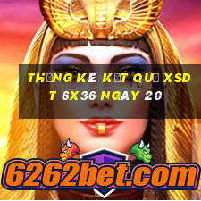 THỐNG KÊ KẾT QUẢ XSDT 6x36 ngày 20