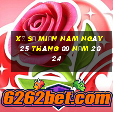 xổ số miền nam ngày 25 tháng 09 năm 2024