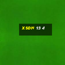 xsdn 13 4