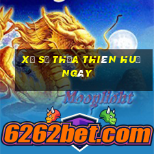 xổ số thừa thiên huế ngày