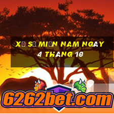 xổ số miền nam ngày 4 tháng 10