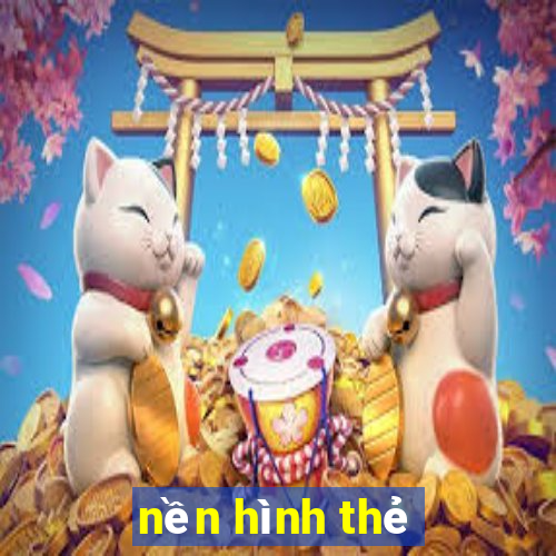 nền hình thẻ