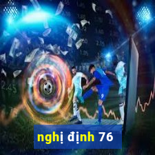 nghị định 76