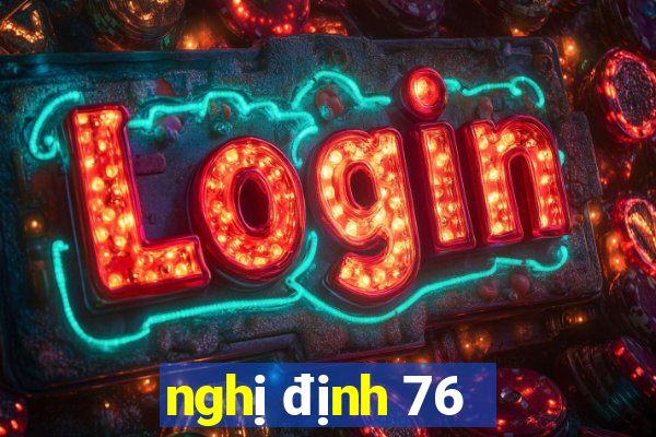 nghị định 76