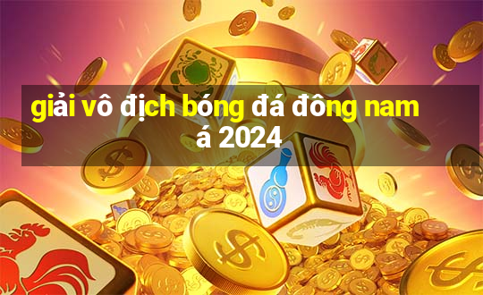 giải vô địch bóng đá đông nam á 2024