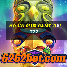 No Hu Club Game Bài 777