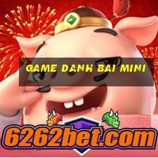 game danh bai mini