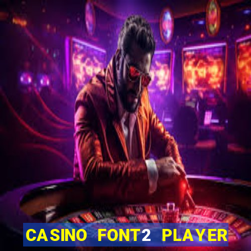 CASINO FONT2 PLAYER MAHJONG(MAHJONG 21)