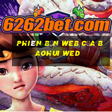 Phiên bản web của Baohui wed