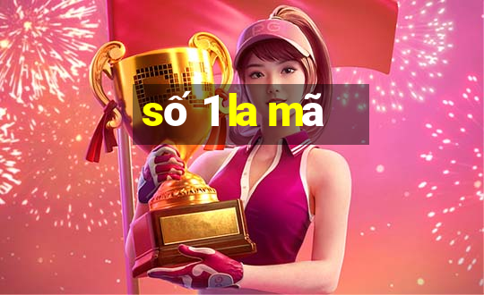 số 1 la mã