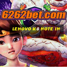 lenovo k8 note in