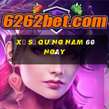 xổ số quảng nam 60 ngày