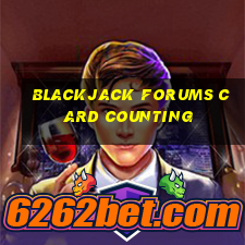 blackjack forums card counting