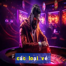 các loại vé số vietlott