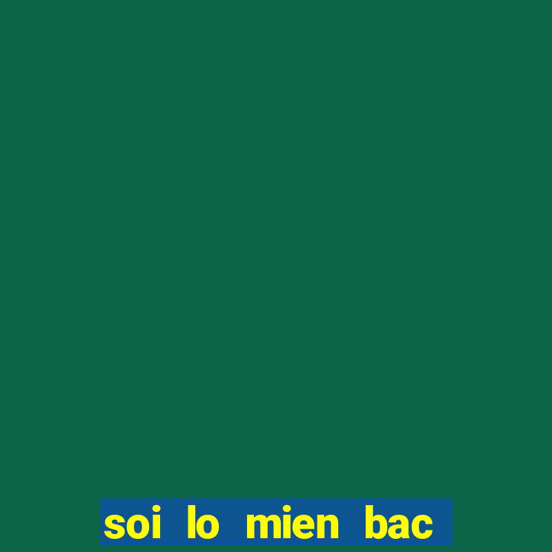 soi lo mien bac chinh xac