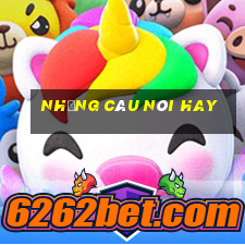 những câu nói hay