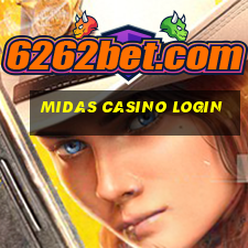 midas casino login