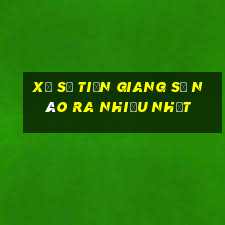 xổ số tiền giang số nào ra nhiều nhất