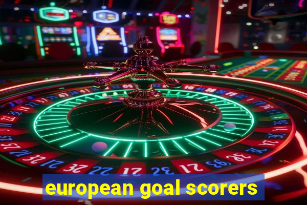 european goal scorers