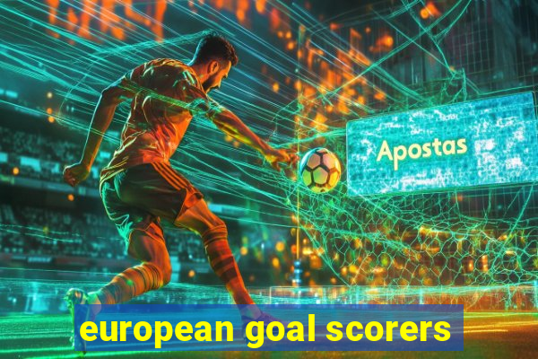 european goal scorers