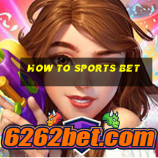 how to sports bet