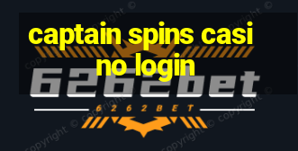 captain spins casino login