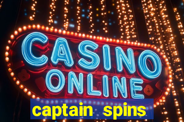 captain spins casino login