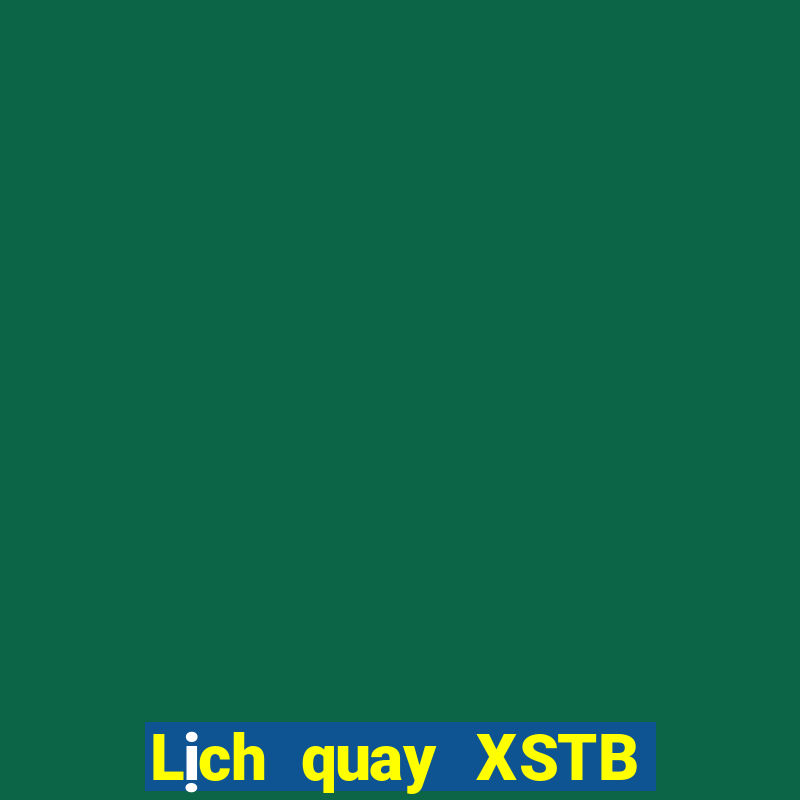 Lịch quay XSTB ngày 16