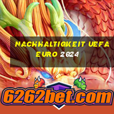 nachhaltigkeit uefa euro 2024