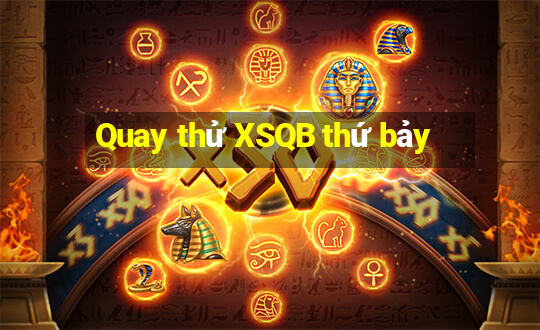 Quay thử XSQB thứ bảy