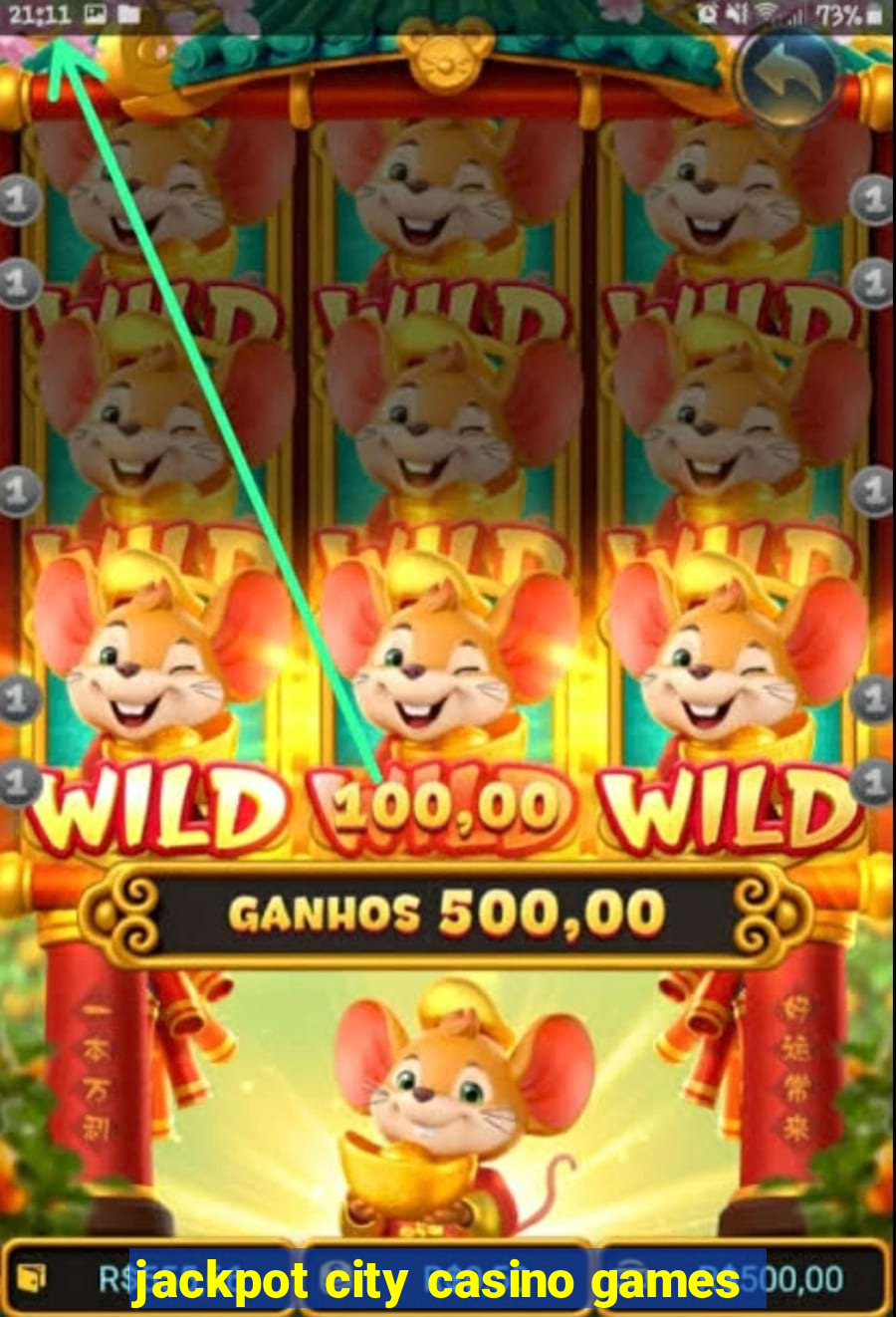 jackpot city casino games