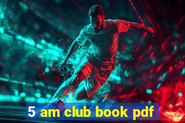 5 am club book pdf