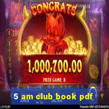 5 am club book pdf