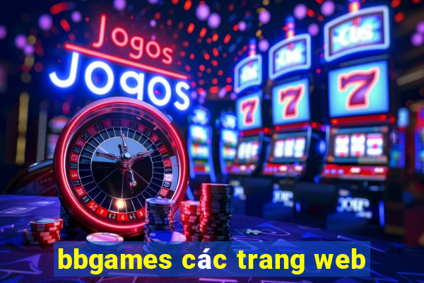 bbgames các trang web