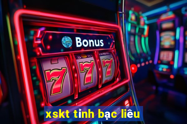 xskt tỉnh bạc liêu