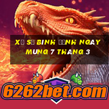 xổ số bình định ngày mùng 7 tháng 3