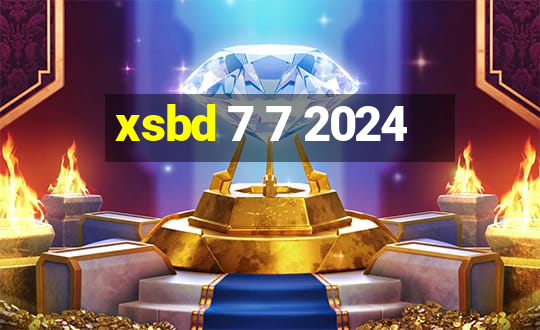 xsbd 7 7 2024