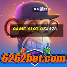 Game Slot C54378