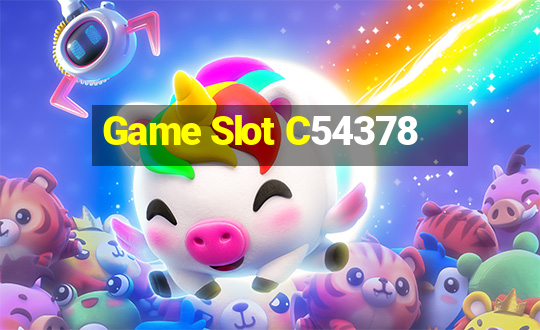 Game Slot C54378