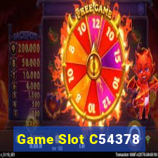 Game Slot C54378