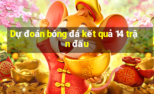 Dự đoán bóng đá kết quả 14 trận đấu