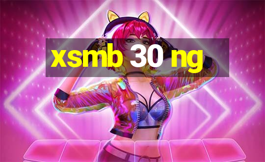 xsmb 30 ng