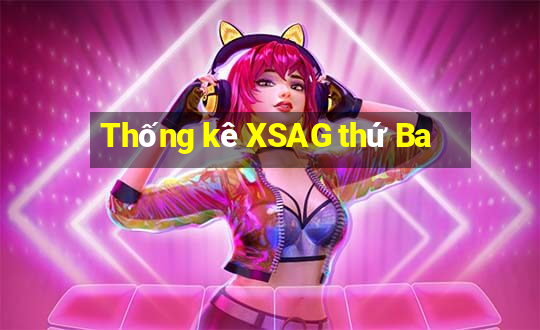 Thống kê XSAG thứ Ba