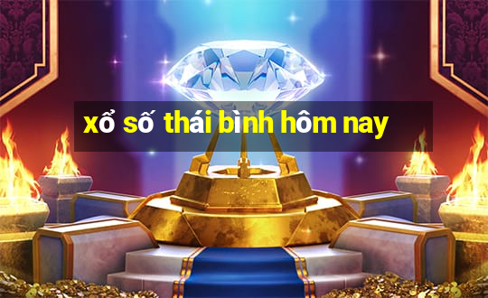 xổ số thái bình hôm nay