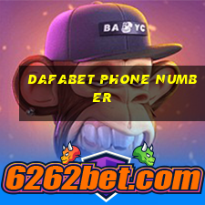 dafabet phone number