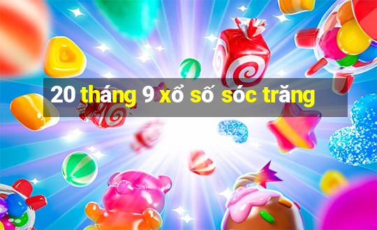 20 tháng 9 xổ số sóc trăng