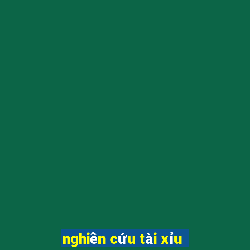 nghiên cứu tài xỉu