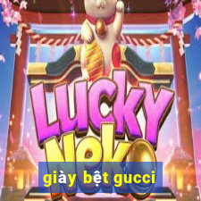 giày bệt gucci